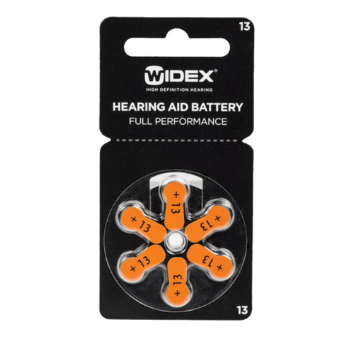 Hearing Aid Battery Size 13 (6 Batteries)