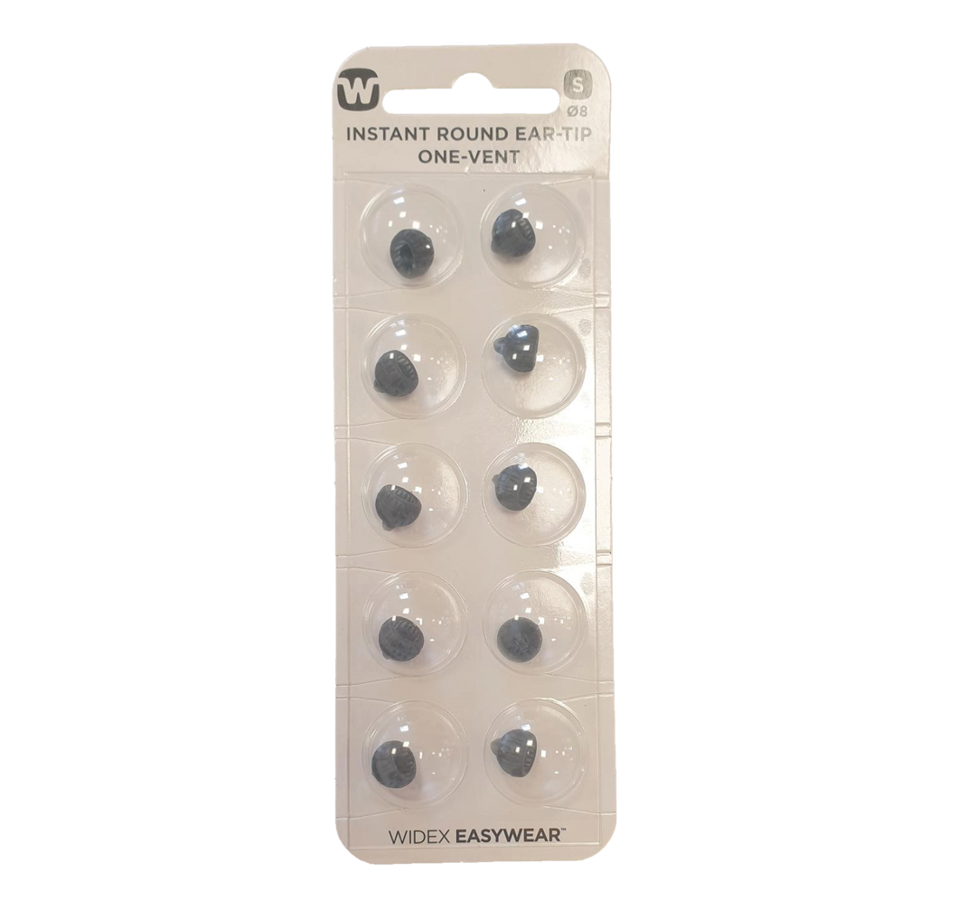 Widex Instant Round One-Vent Ear Tip (Pack of 10)