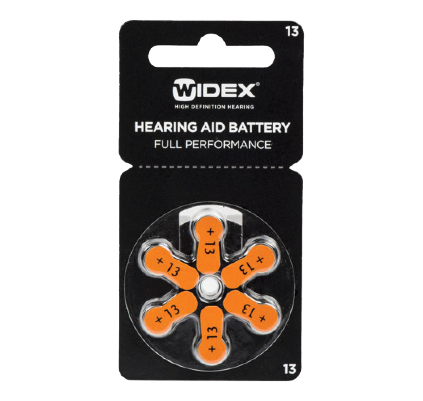 Hearing Aid Battery Size 13 (6 Batteries)