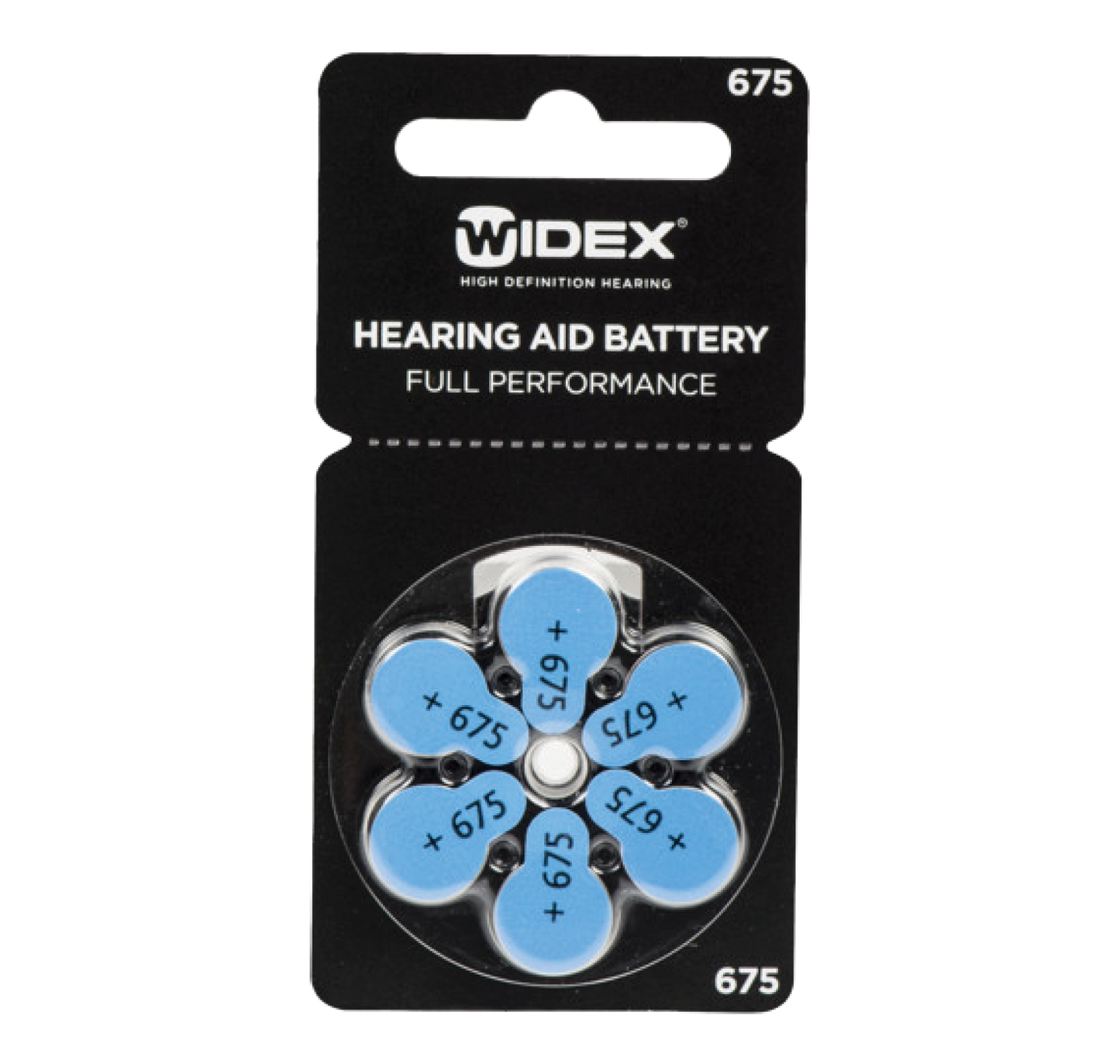 Hearing Aid Battery Size 675 (6 Batteries)